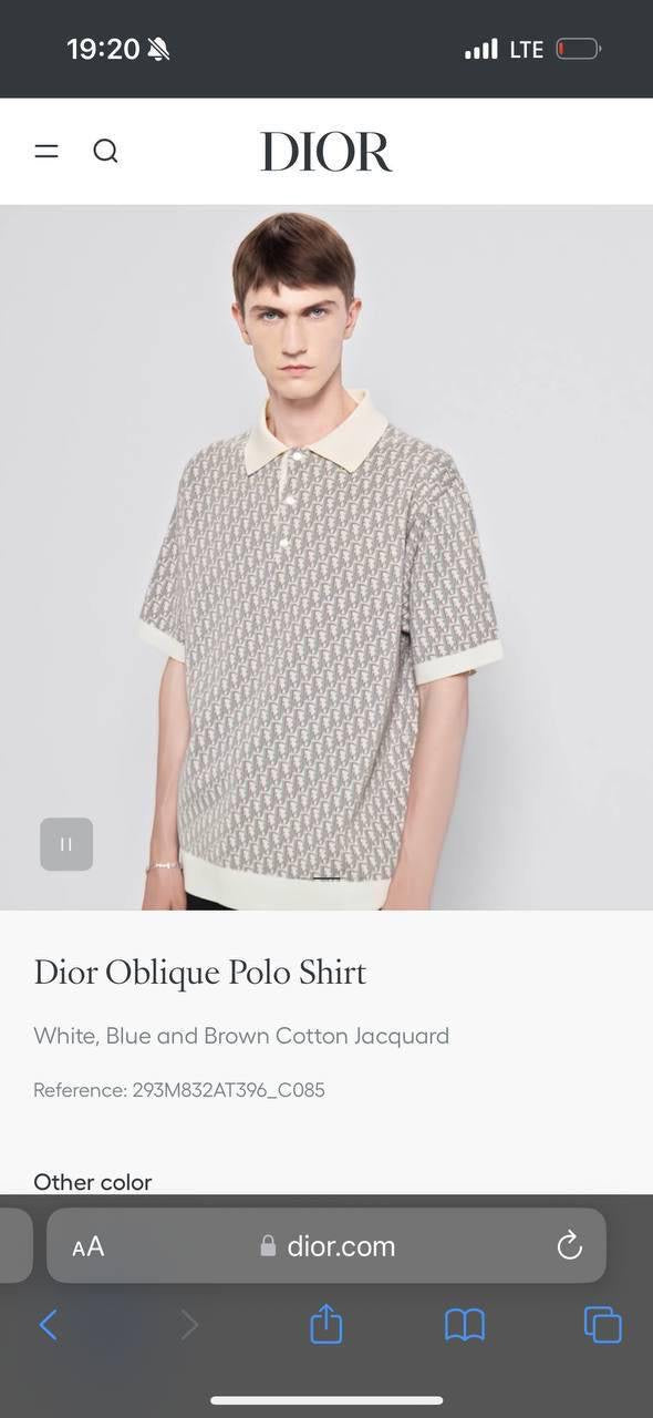 Dior Polo Shirt