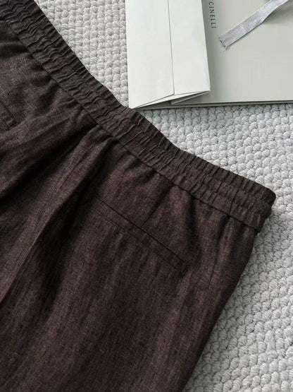 Brunello Cucinelli Linen Pants