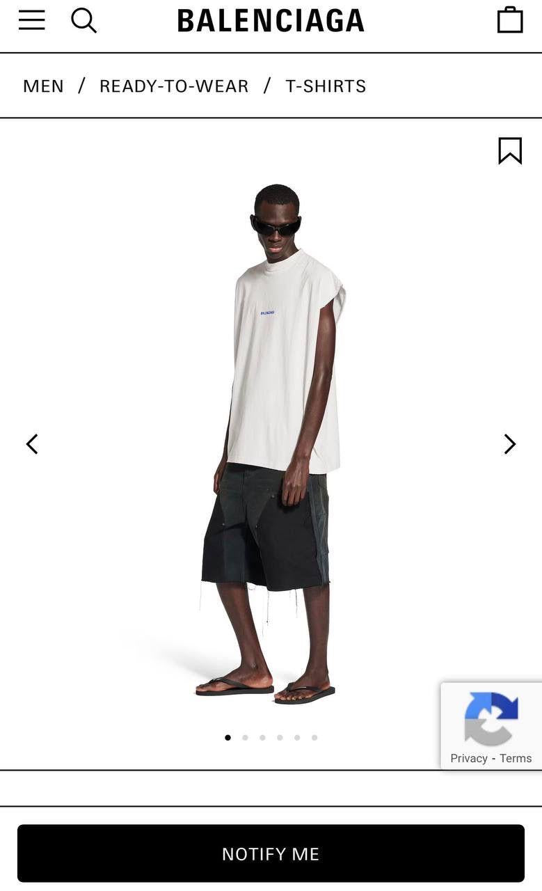 Balenciaga Short Sleeve T-Shirt