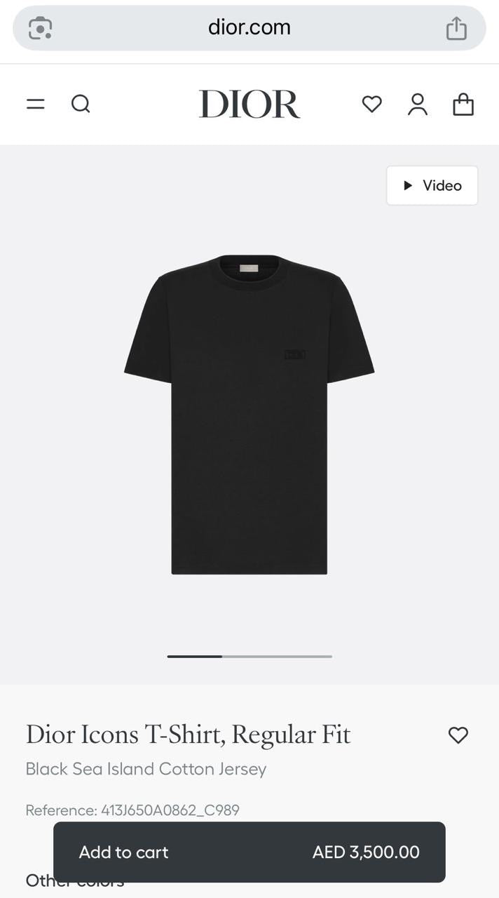Dior T-Shirt 2 colors