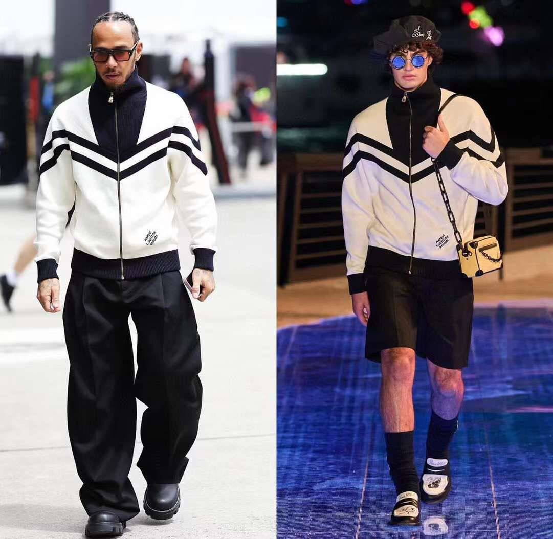 Louis Vuitton Zipper Sweater