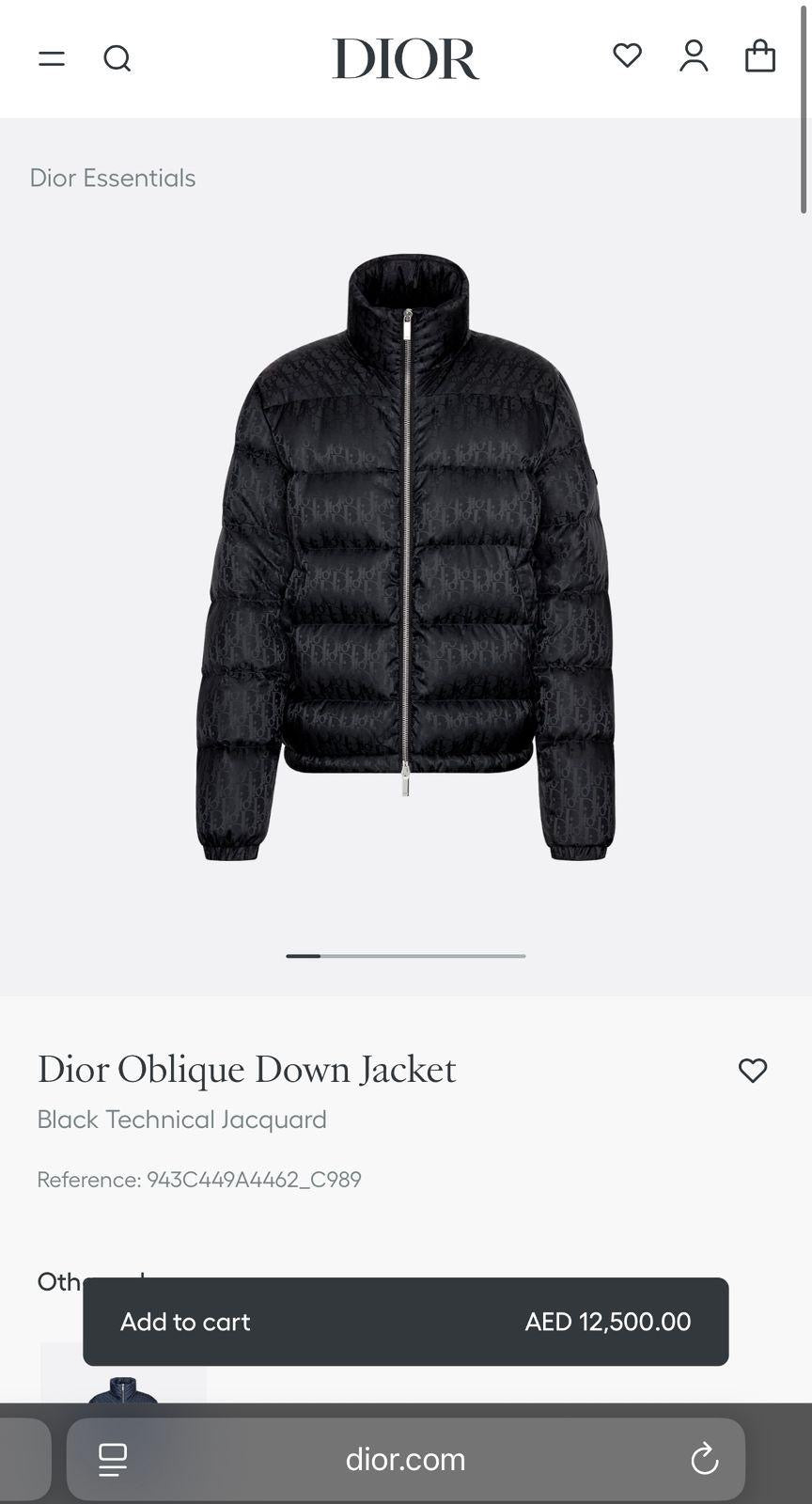 Dior Jacket