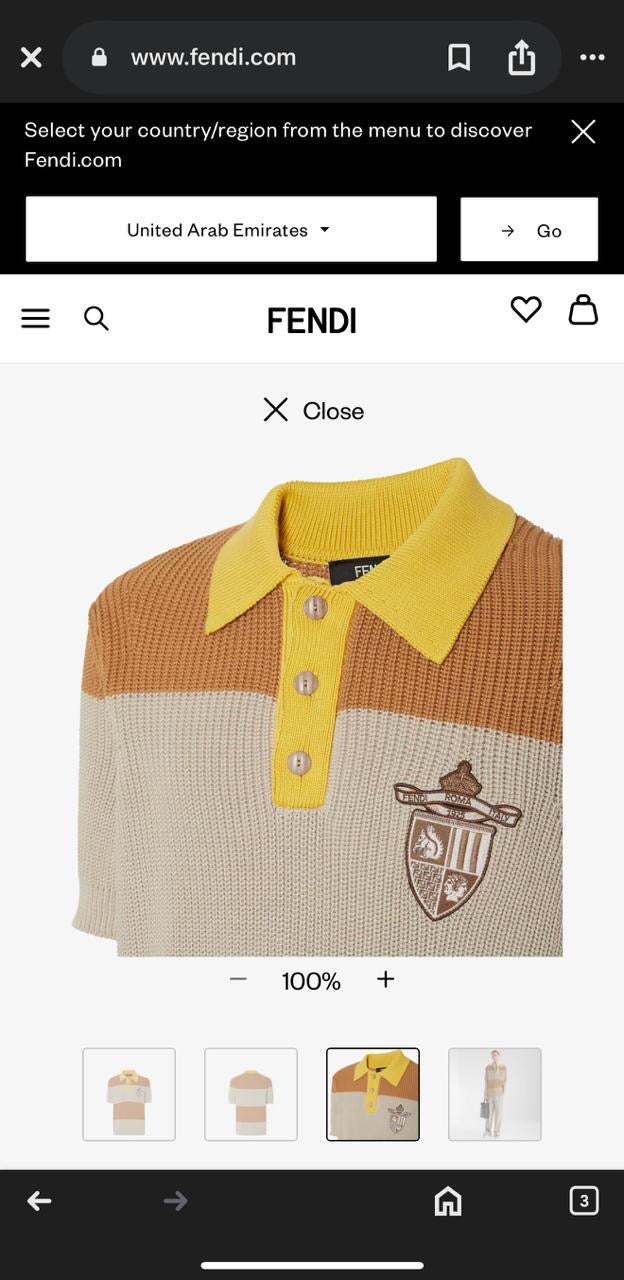 Fendi Polo Shirt