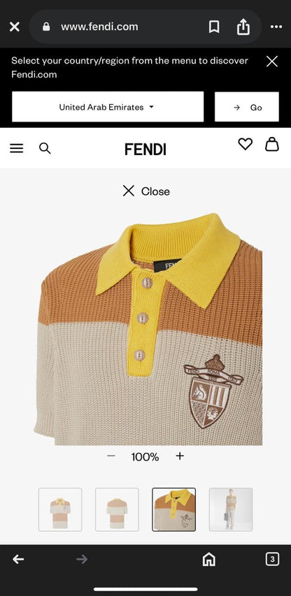 Fendi Polo Shirt