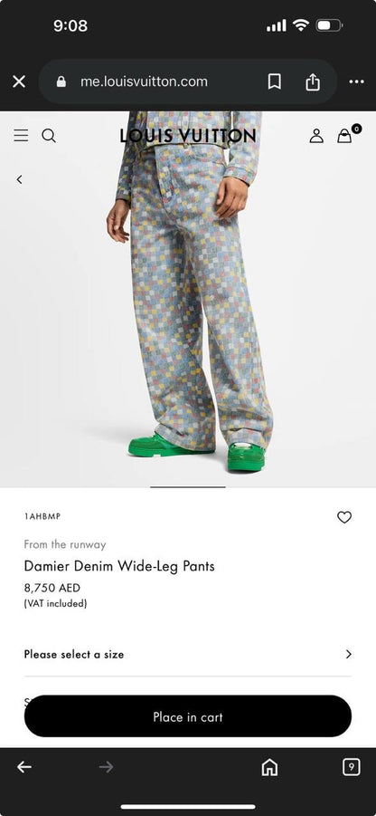 Louis Vuitton Jeans Pants