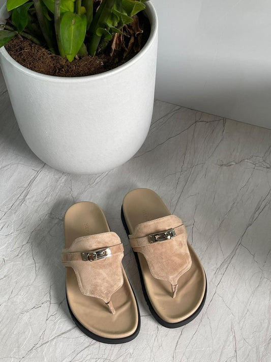 Hermes Slippers