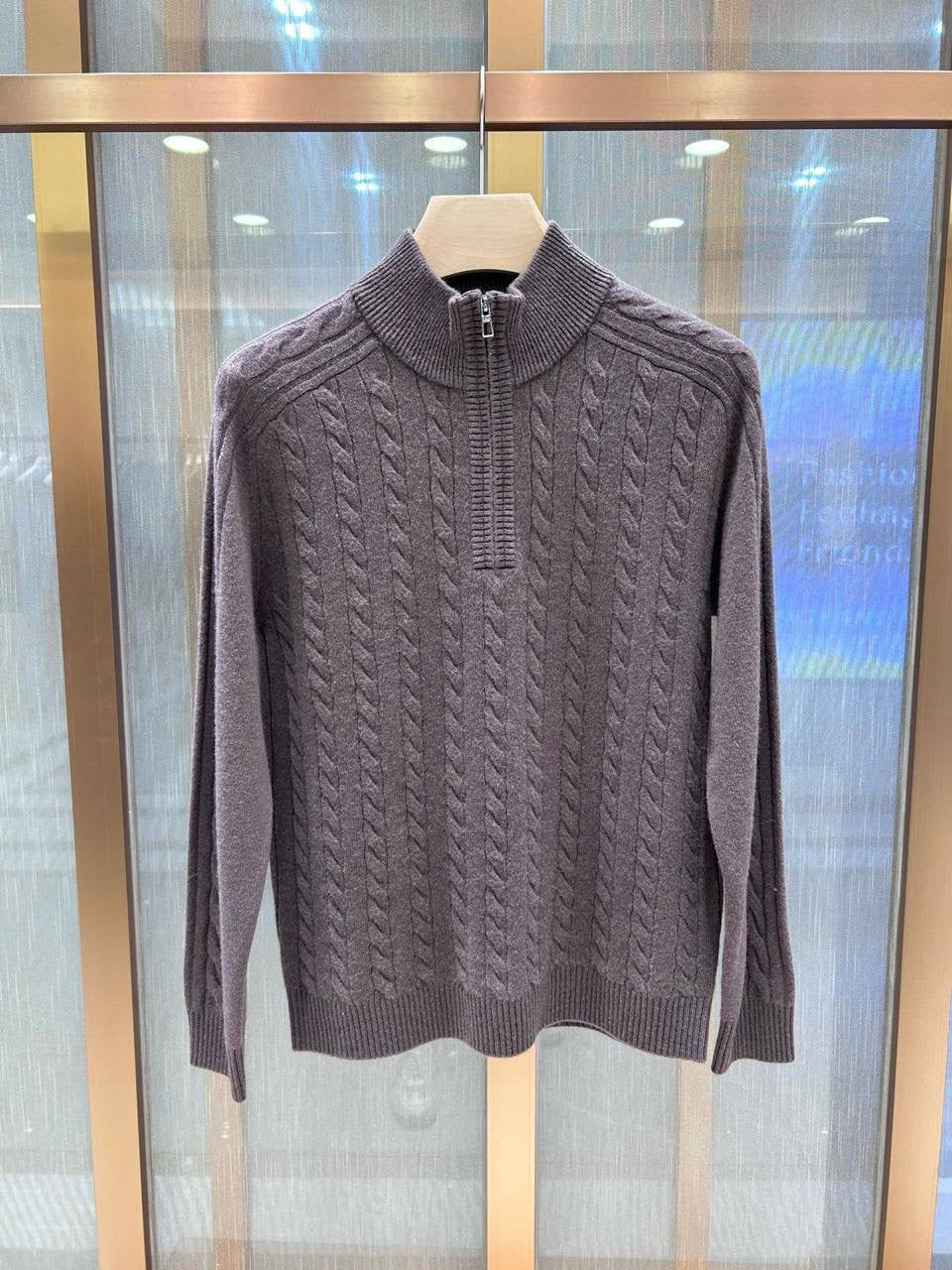 Loro Piana Half Zipper Sweater