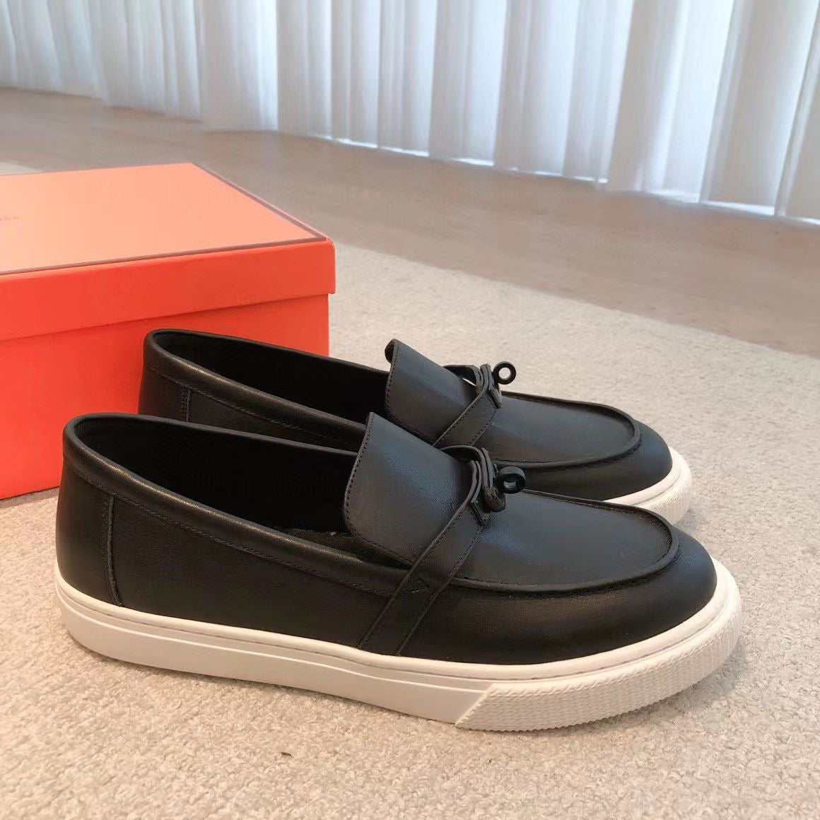 HERMES Loafers