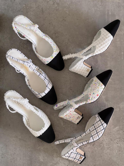 Chanel Heels 3 Colors