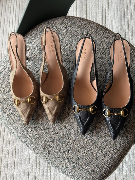 Gucci Heels 2 colors