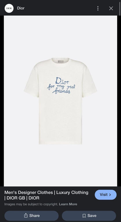 Dior T-Shirt 2 colors