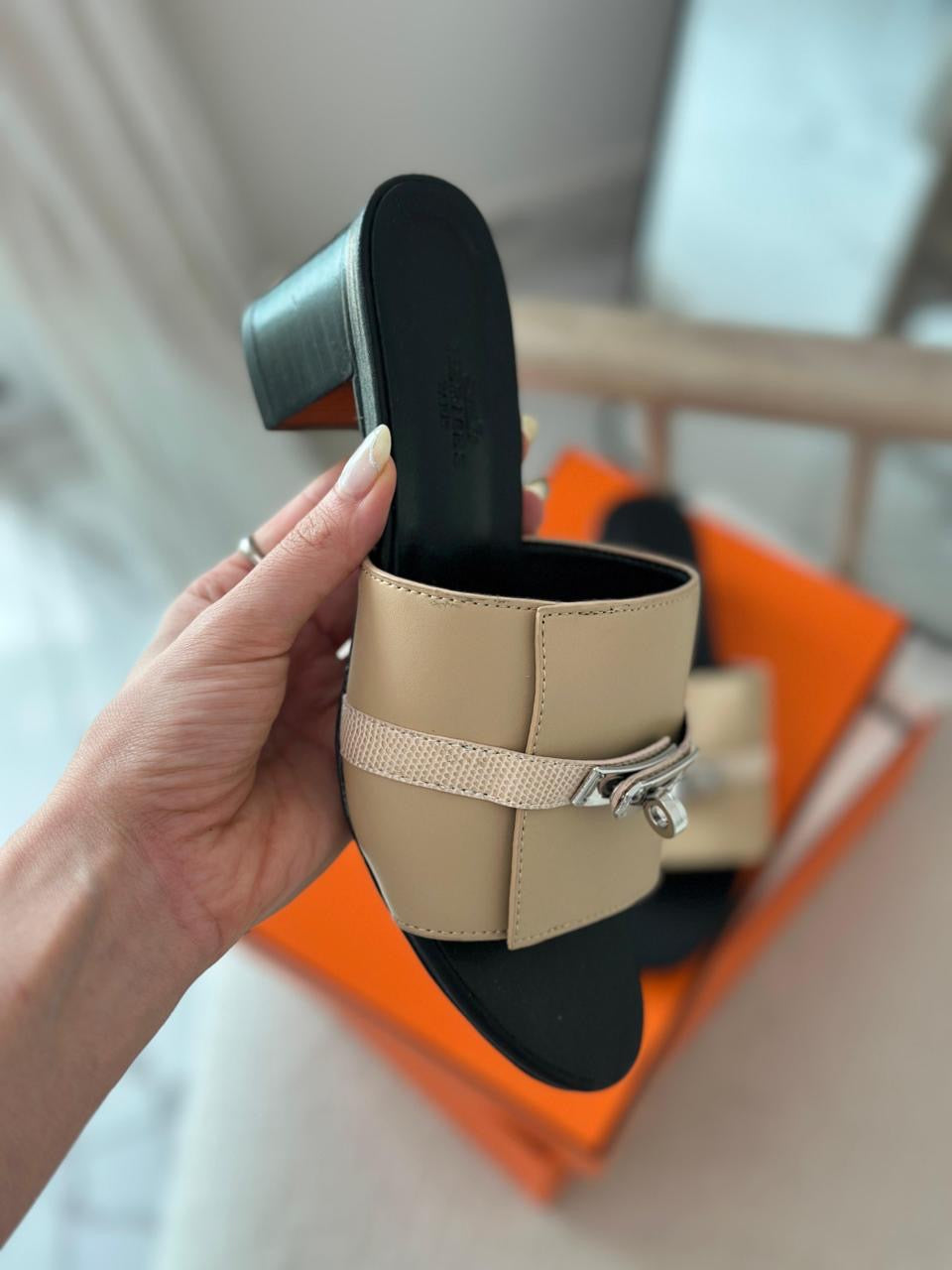 Hermes Heels 3 colors