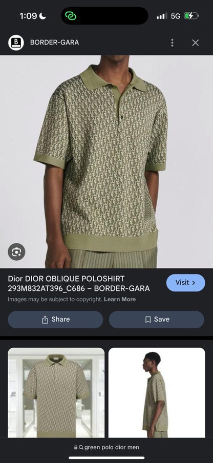 Dior Polo Shirt