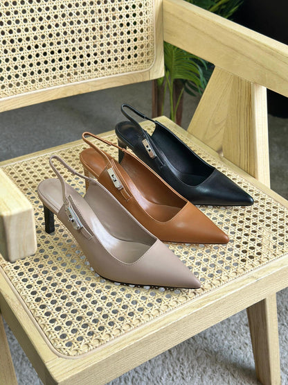Hermes Lover 80 Pump Heels