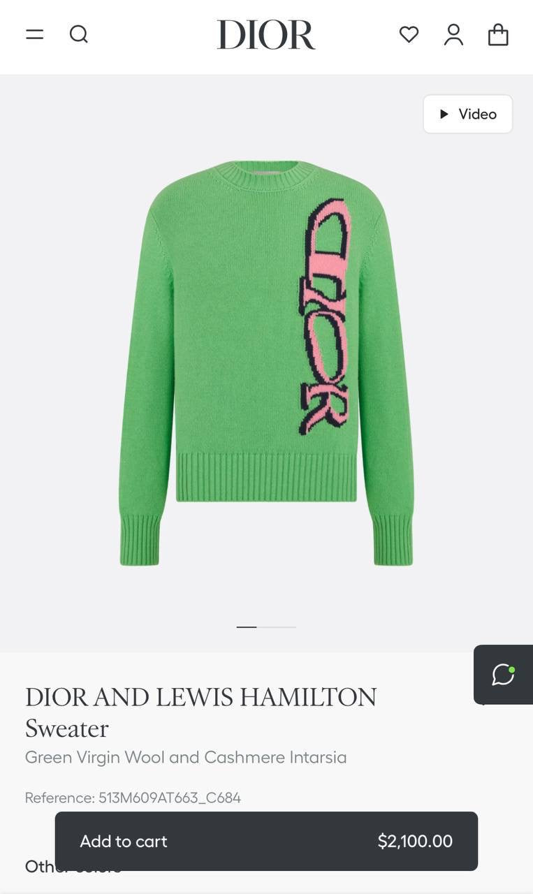 Dior Sweater