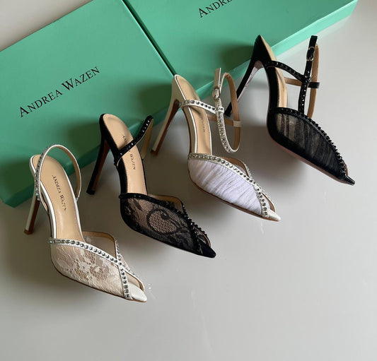 Andrea Wazen Heels 4 colors