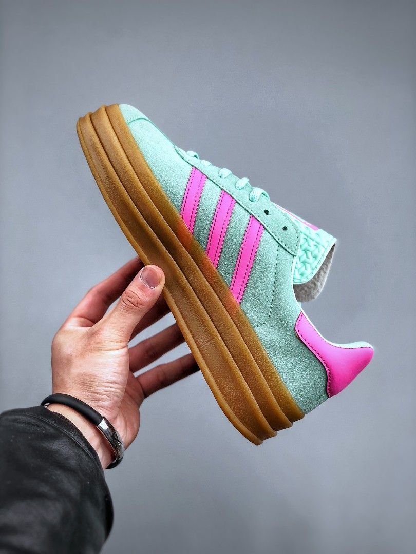 Adidas Gazelle Bold Pulse Mint Screaming