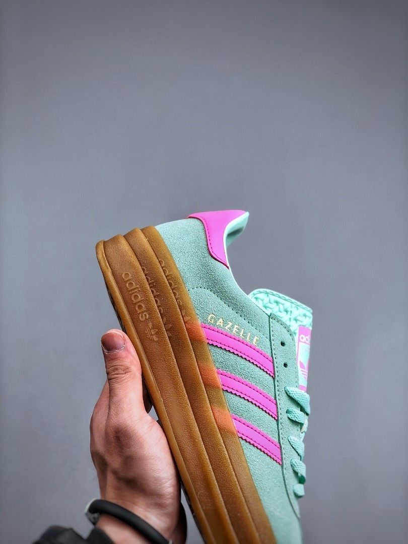 Adidas Gazelle Bold Pulse Mint Screaming