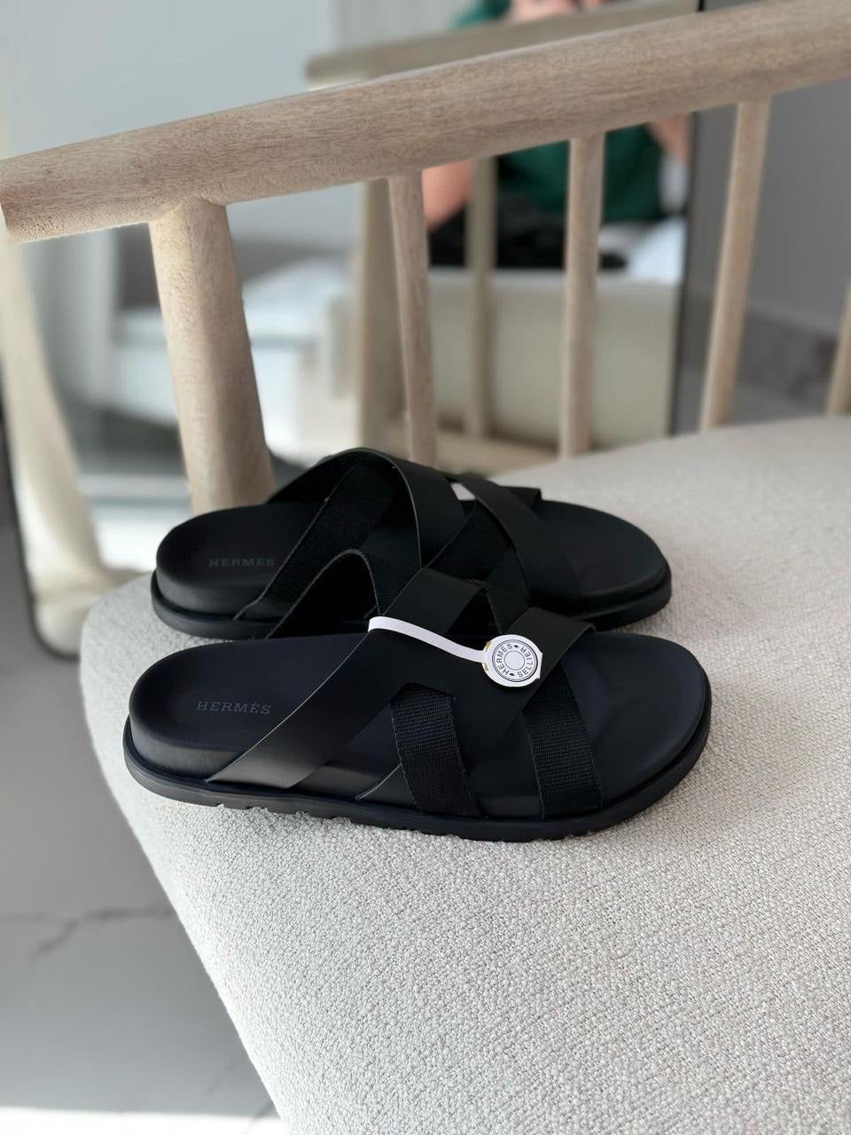 Hermes Kazimr Slippers 2 colors