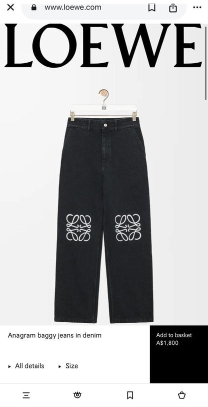 Loewe Jeans Pants