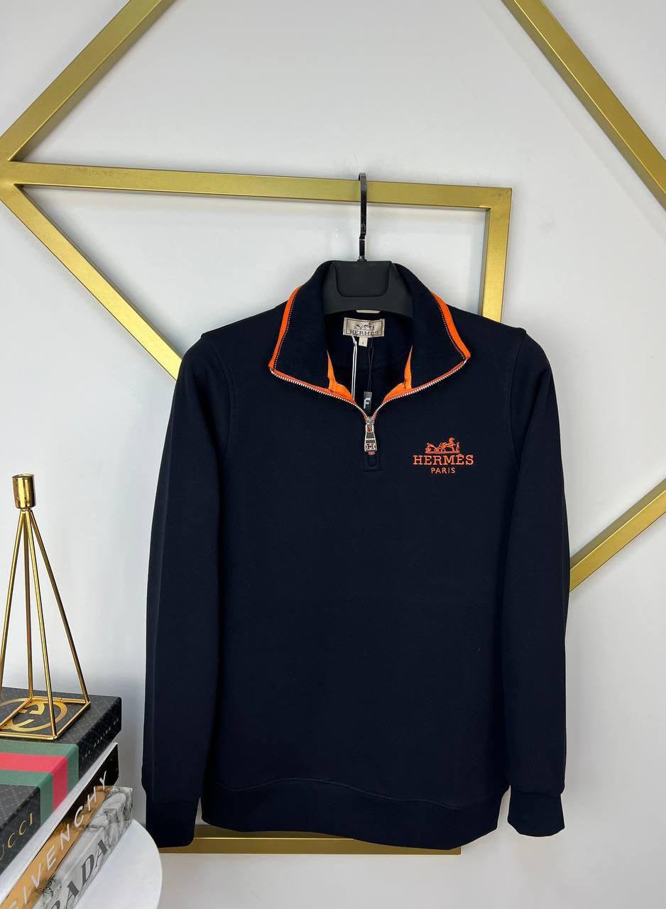 Hermes Half Zipper Sweater 3 colors