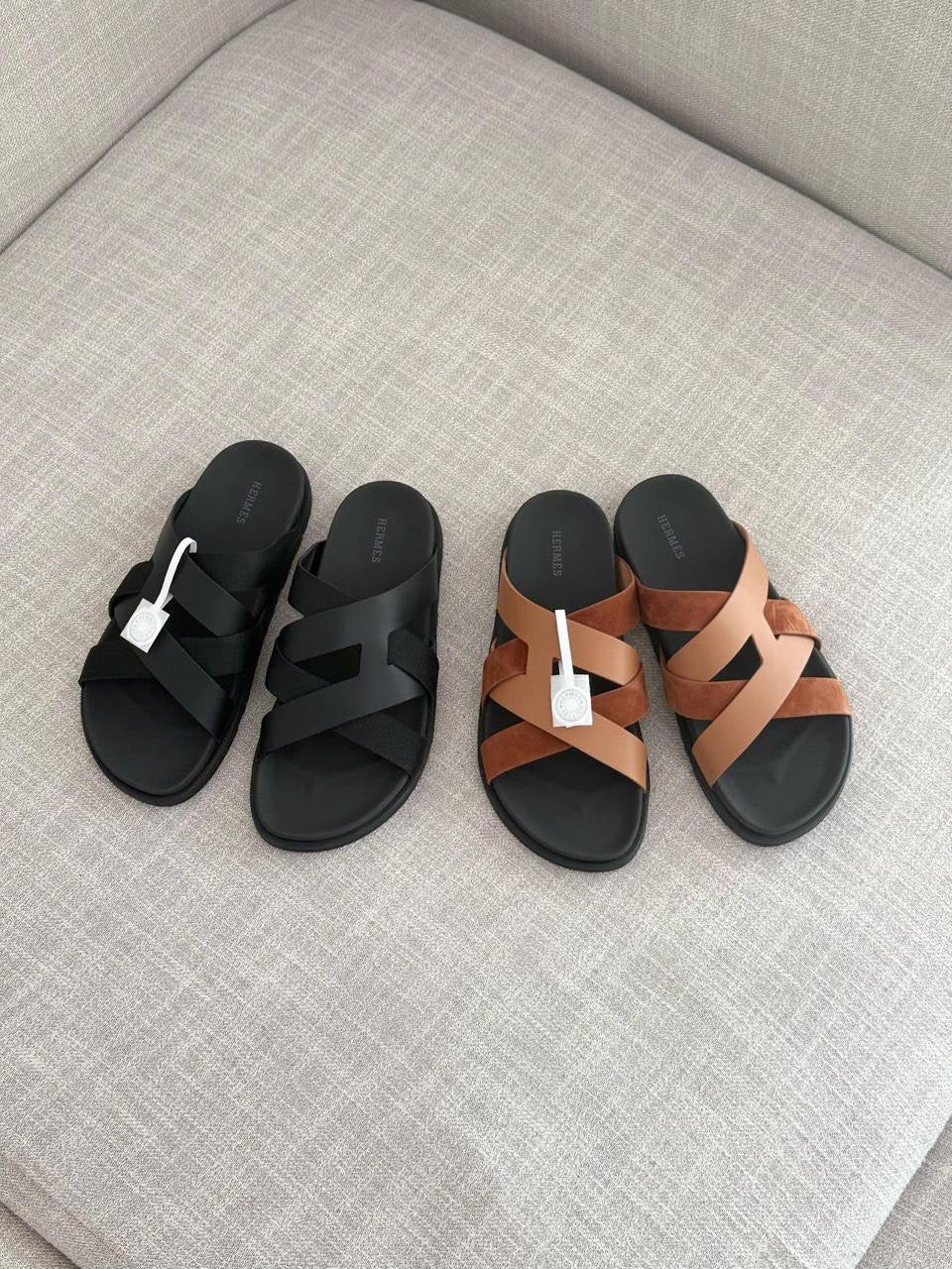 Hermes Kazimr Slippers 2 colors