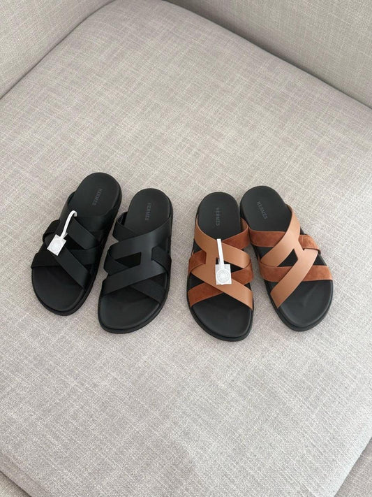 Hermes Kazimr Slippers 2 colors