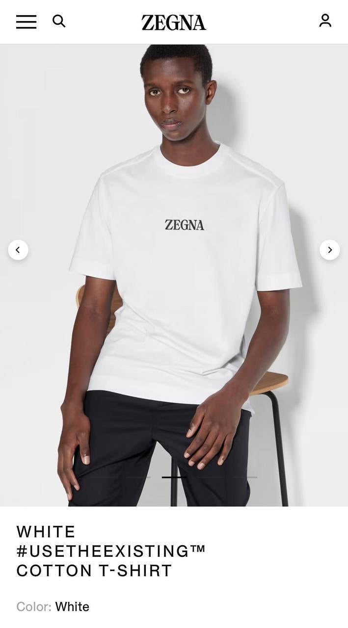 Zegna T-Shirt 2 colors