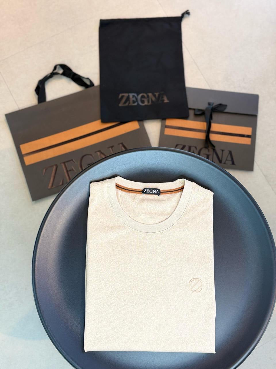Zegna Cashmere T-Shirt 3 colors