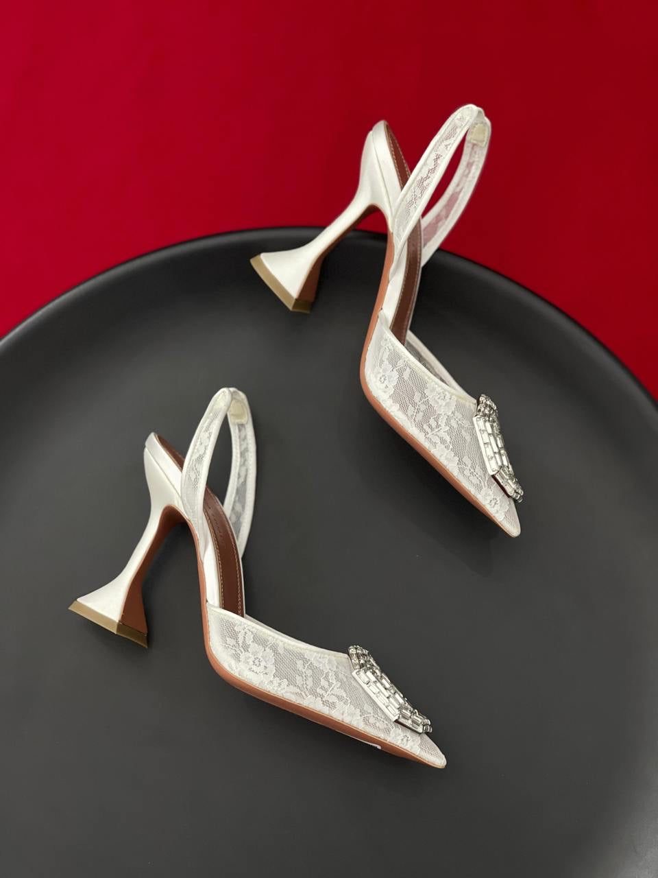 Amina Muaddi Heels 3 colors