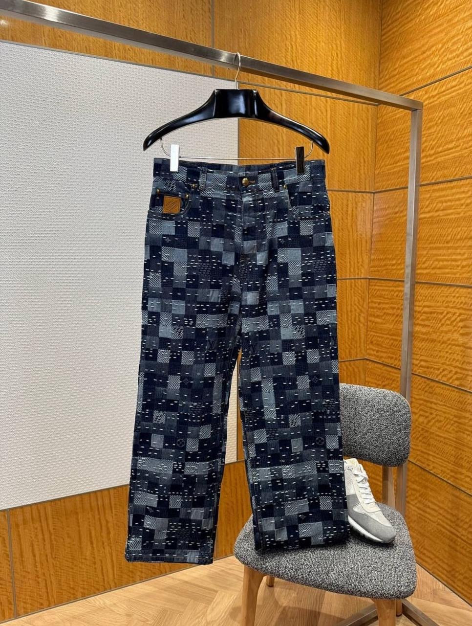 Louis Vuitton Damier Denim Pants