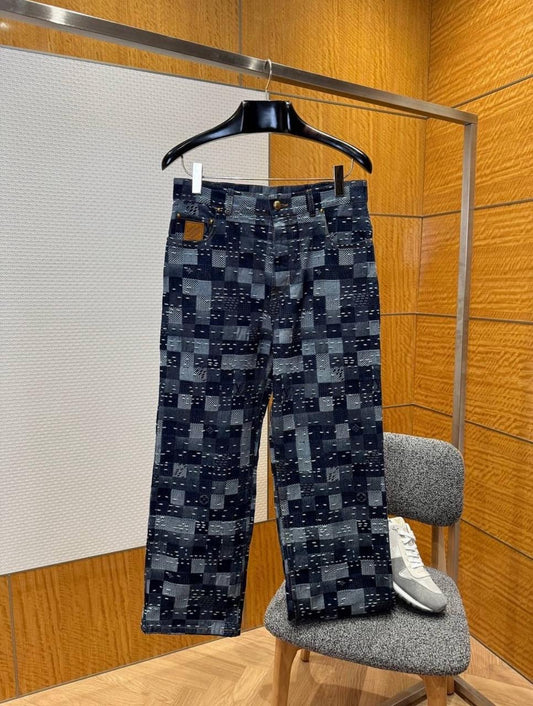 Louis Vuitton Damier Denim Pants