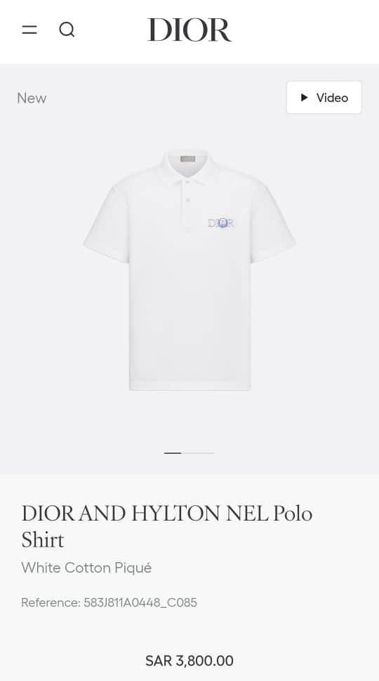 Dior Polo Shirt
