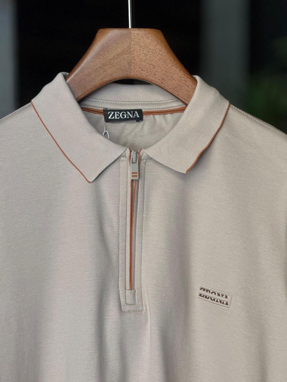Zegna Polo Zipped Shirt 4 colors