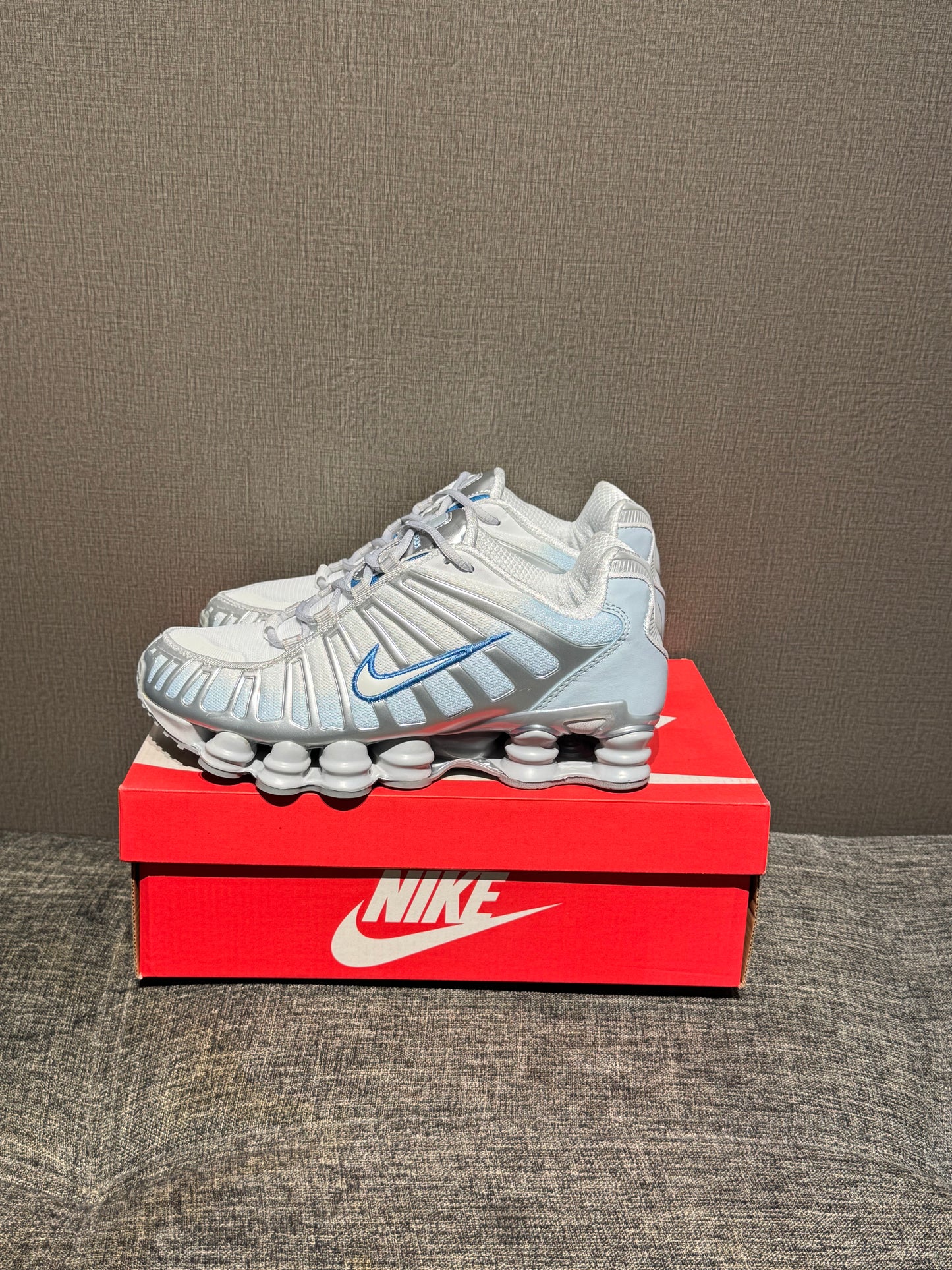 Nike Shox White / Blue