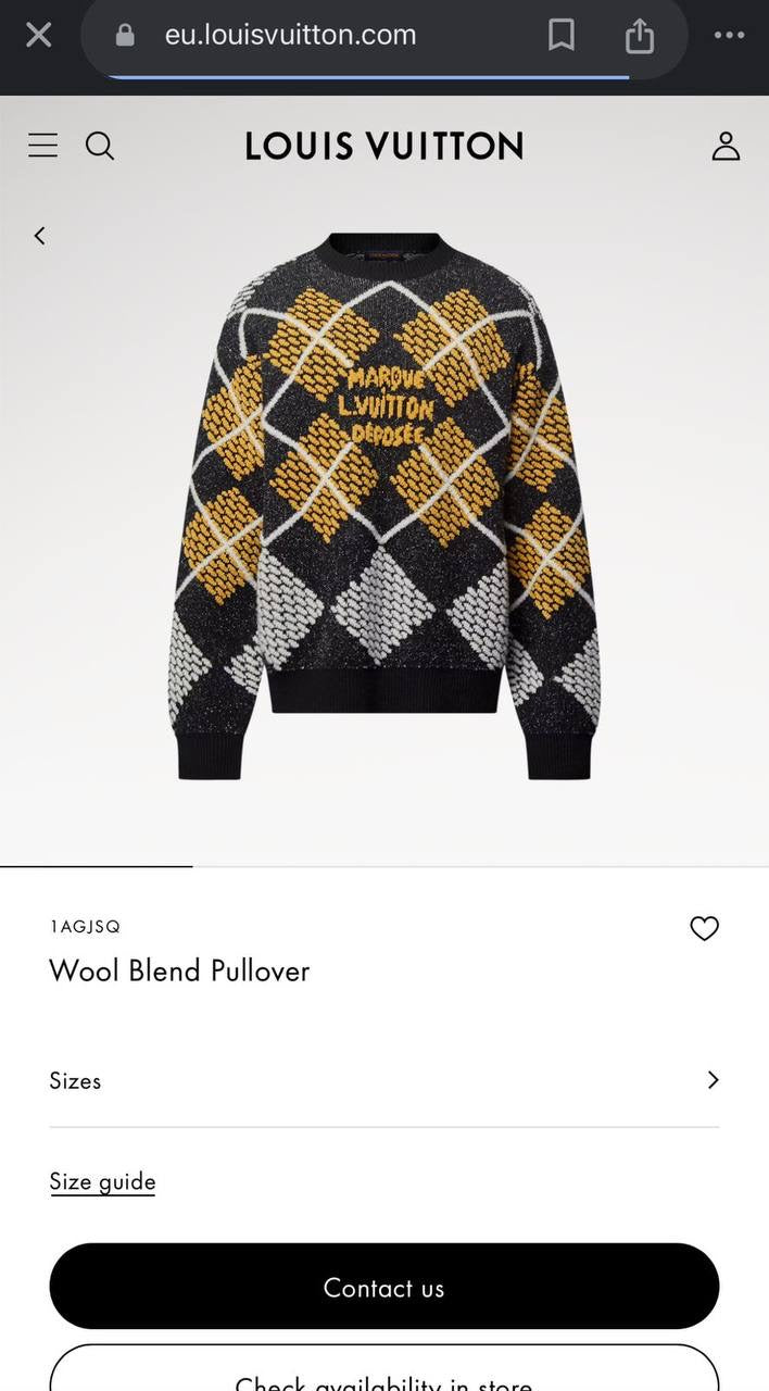 Louis Vuitton Sweater