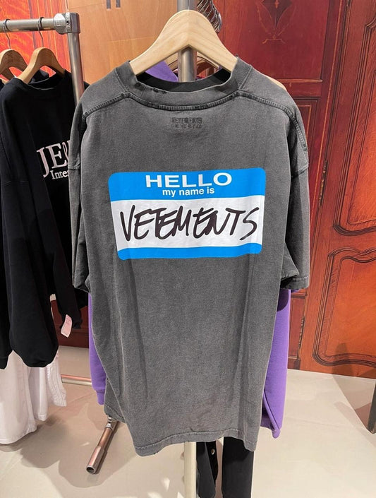 Vetements Washed T-Shirt