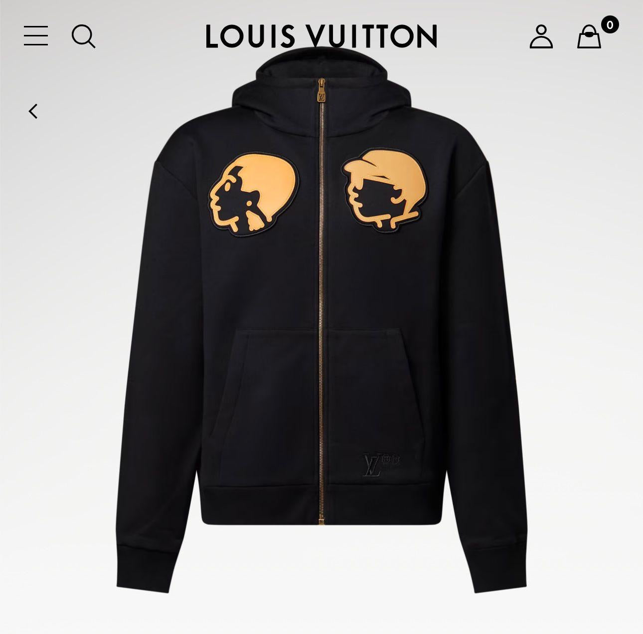 Louis Vuitton Zipped Hoodie