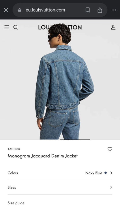 Louis Vuitton Jeans Shirt