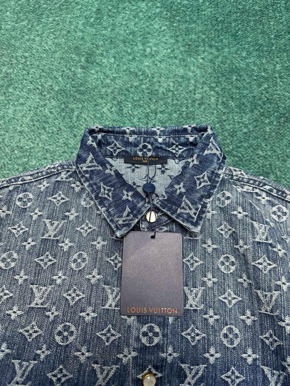Louis Vuitton Denim Long Sleeve Shirt