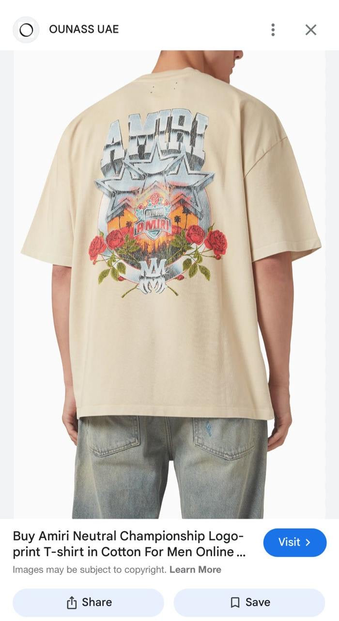 Amiri T-Shirt 2 colors