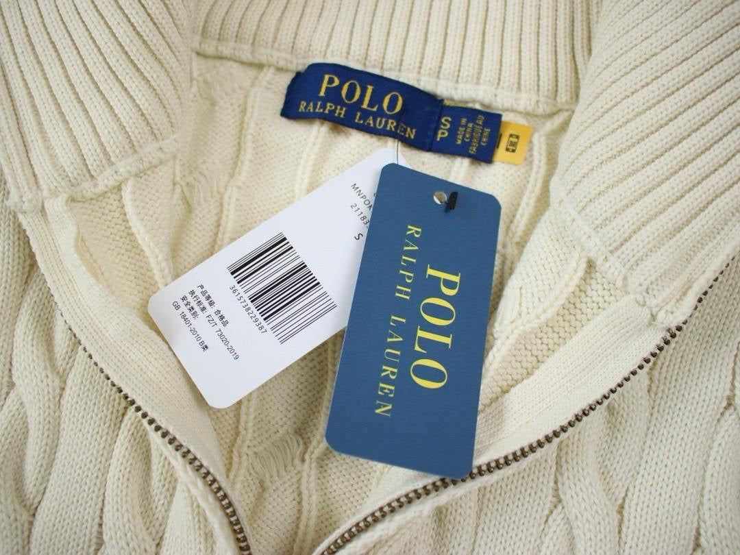Polo Half Zipper Sweaters