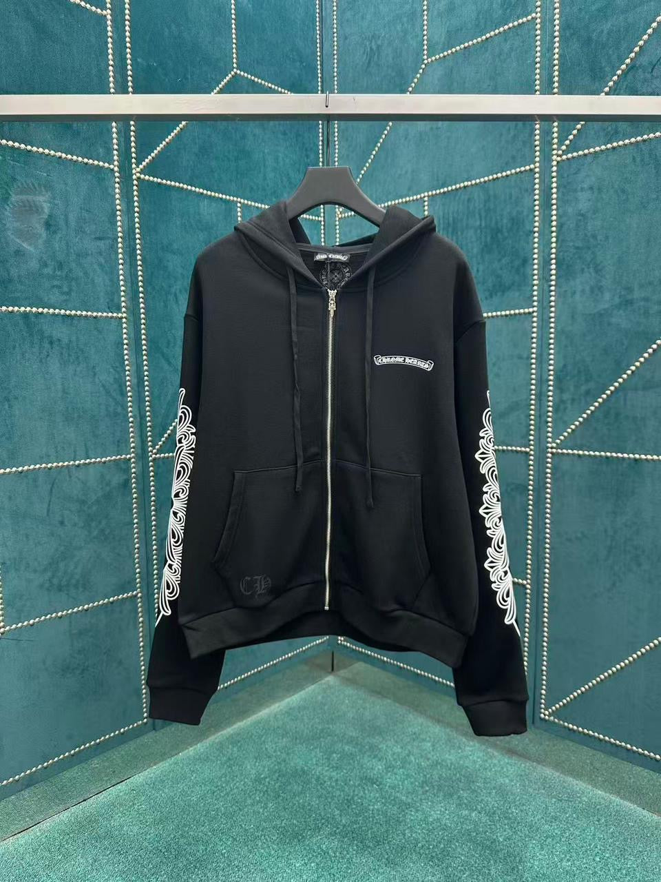 Chrome Hearts Zipped Hoodie