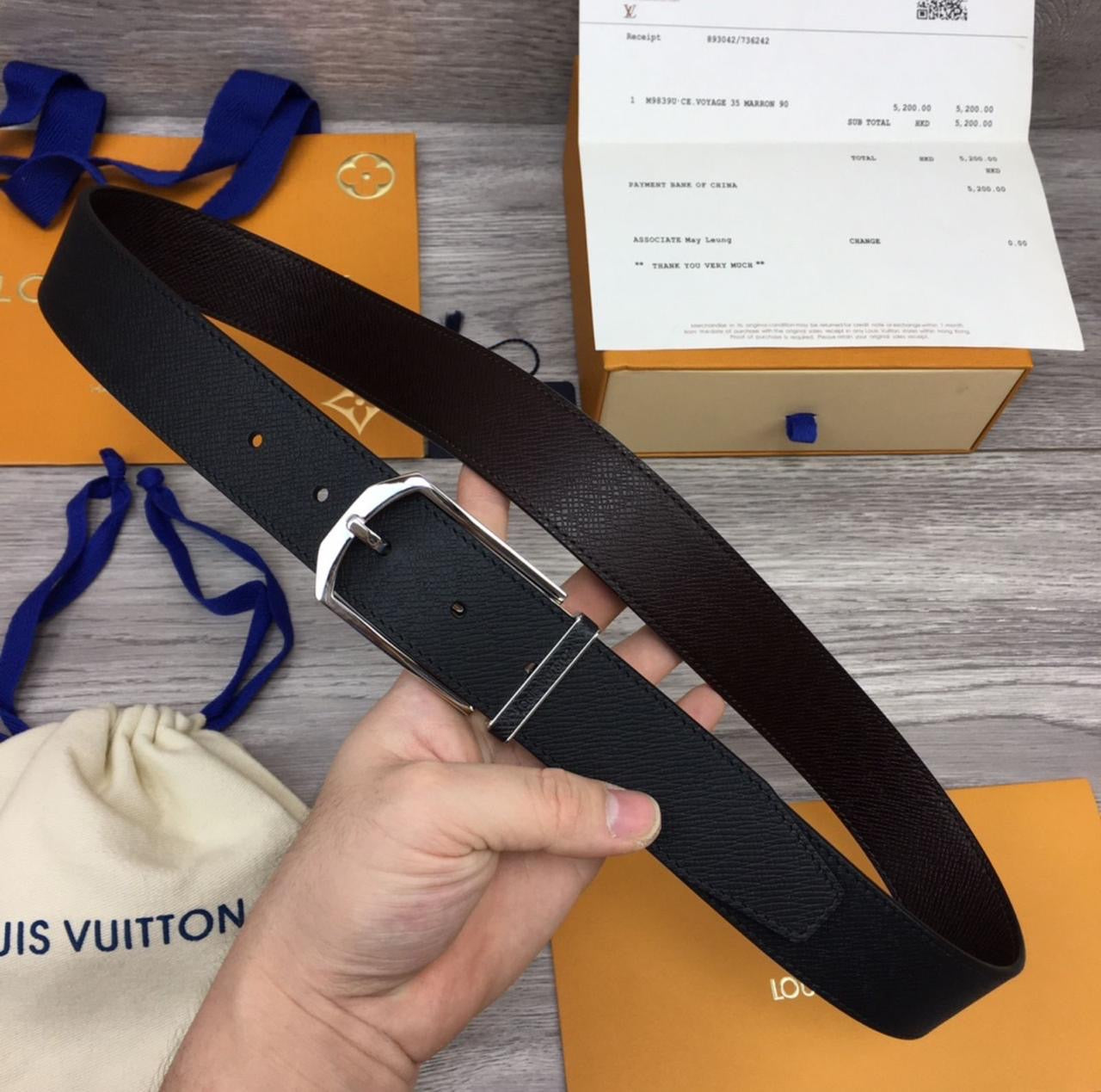 Louis Vuitton Belt 2 colors