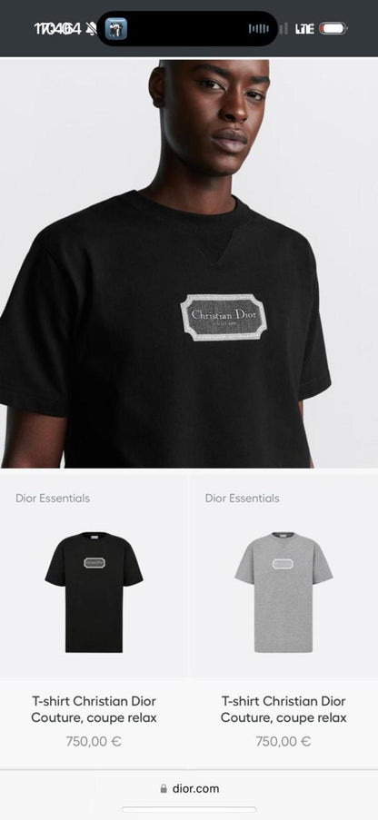 Dior T-Shirt 2 colors