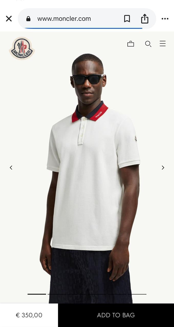 Moncler Polo Shirt 2 colors