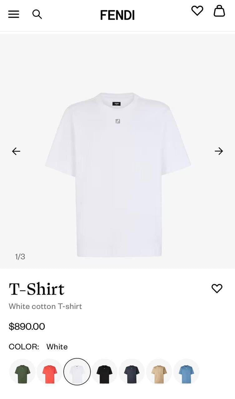 Fendi T-Shirt 6 colors