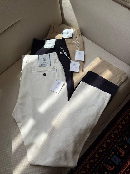 Brunello Cucinelli Linen Pants