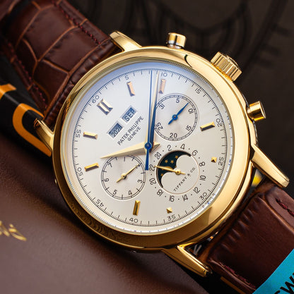 Patek Philippe Perpetual Calendar Chronograph Watch 5 colors