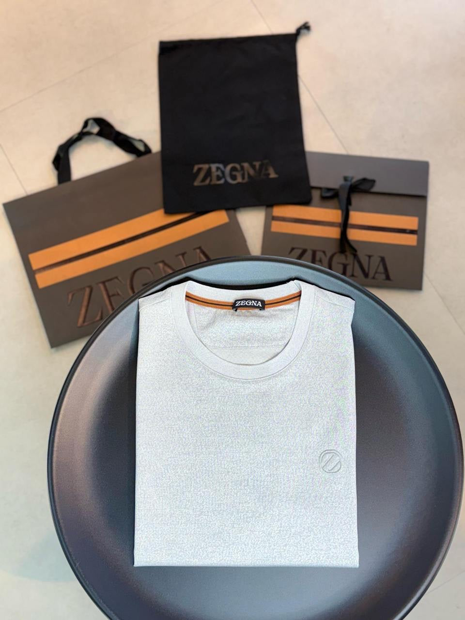 Zegna Cashmere T-Shirt 3 colors